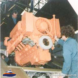 AP1-88 hovercraft  -  (credit: The <a href='http://www.hovercraft-museum.org/' target='_blank'>Hovercraft Museum Trust</a>).